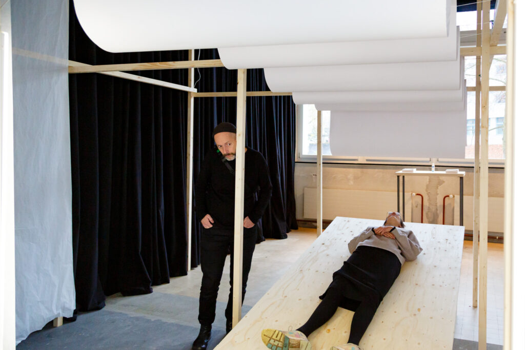 Installation view of Inside Outside by Rahel Kraft 2021